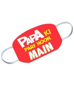 Papa Ki Pari Customized Reusable Face Mask