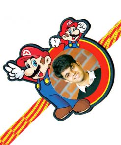 Mario Customized Photo Printed Rakhi
