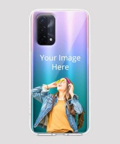 Transparent Customized Soft Back Cover for Oppo A74 5G