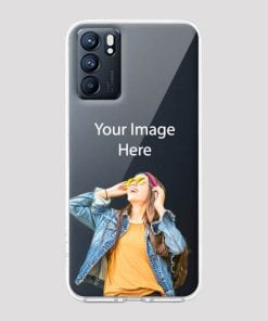 Transparent Customized Soft Back Cover for Oppo Reno 6