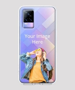 Transparent Customized Soft Back Cover for Vivo Y73