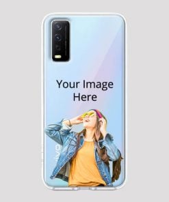 Transparent Customized Soft Back Cover for Vivo Y12G