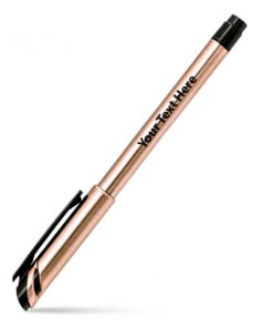 Rose Gold Customized Printed Ball Pen