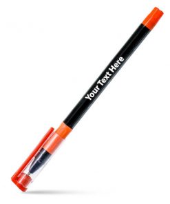 Multicolored Orange Customized Printed Ball Pen