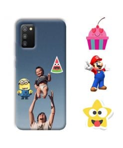 Sticker Design Custom Back Case for Samsung Galaxy F02s