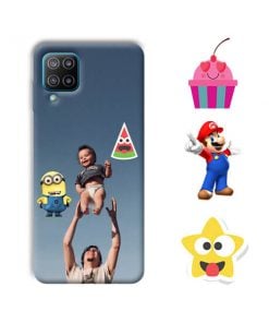 Sticker Design Custom Back Case for Samsung Galaxy F12