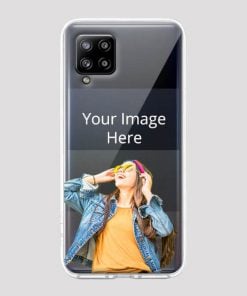 Transparent Customized Soft Back Cover for Samsung Galaxy M42
