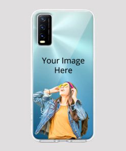Transparent Customized Soft Back Cover for Vivo Y20T