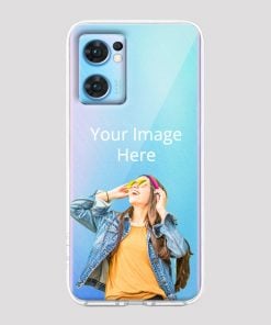 Transparent Customized Soft Back Cover for Oppo Reno 7