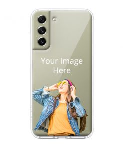 Transparent Customized Soft Back Cover for Samsung Galaxy S21 FE