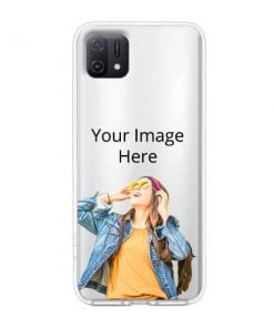 Transparent Customized Soft Back Cover for Oppo A16e