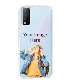 Transparent Customized Soft Back Cover for Vivo Y12s