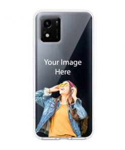 Transparent Customized Soft Back Cover for Vivo Y01