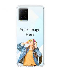 Transparent Customized Soft Back Cover for Vivo Y21G