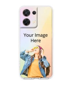 Transparent Customized Soft Back Cover for Oppo Reno 8