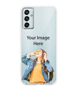 Transparent Customized Soft Back Cover for Samsung Galaxy F13