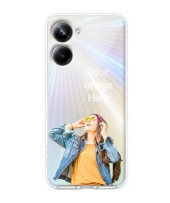 Transparent Customized Soft Back Cover for Realme 10 pro 5g