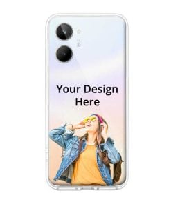 Transparent Customized Soft Back Cover for Realme 10