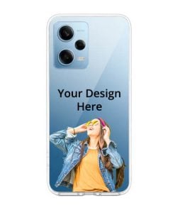 Transparent Customized Soft Back Cover for Redmi Note 12 5G