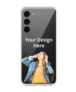 Transparent Customized Soft Back Cover for Samsung Galaxy S23