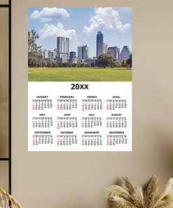 Office Design Customized Photo Poster Wall Calendar