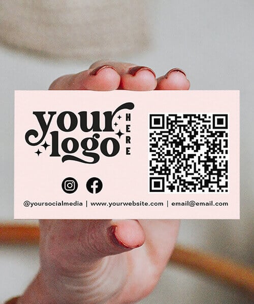 QR Code Visiting Cards