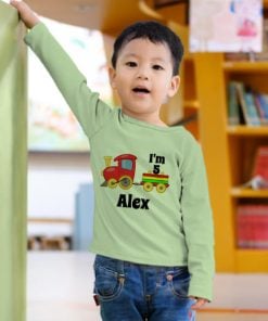 Customized Full Sleeves T-Shirts for Kids